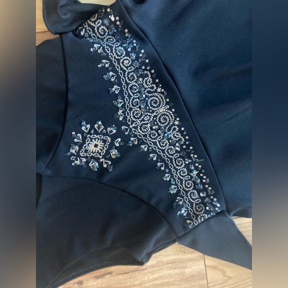 Vintage black dress knee length black - Picture 7 of 7